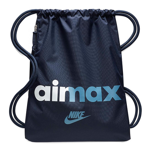 Vak Nike Heritage Gymsack Air Max | Tmavě modrá | Objem 15 l
