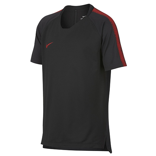 Dětské tréninkové tričko Nike Breathe Squad | Černá | M (137-147 cm)