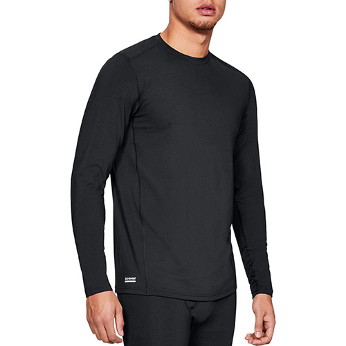 Under Armour Tac Crew Base-BLK Mens | Apparel | Military/Tactical | US: SM | 1316936-001|S