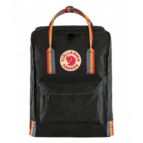 Fjällräven Kanken Rainbow Black-Rainbow Pattern | 550-907 | One size