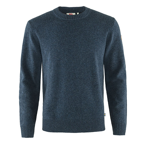 Fjällräven Övik Round-neck Sweater M Navy | 560 | M | F87323