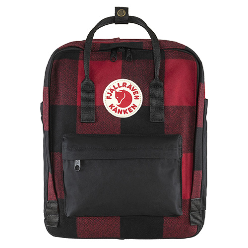 Fjällräven Kanken Re-Wool Red-Black | 320-550 | One size