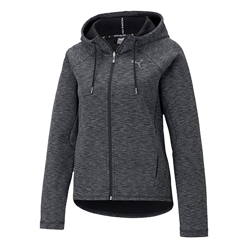 Dámská mikina s kapucí Puma Evostripe Full-Zip 585945-01 | UK M | EUR M