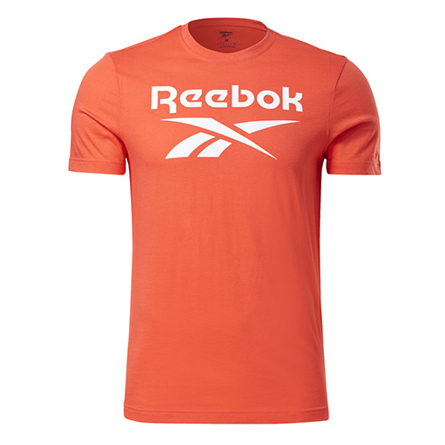 Pánské triko Reebok RI Big Logo Tee | GI8511 | oranžová | S