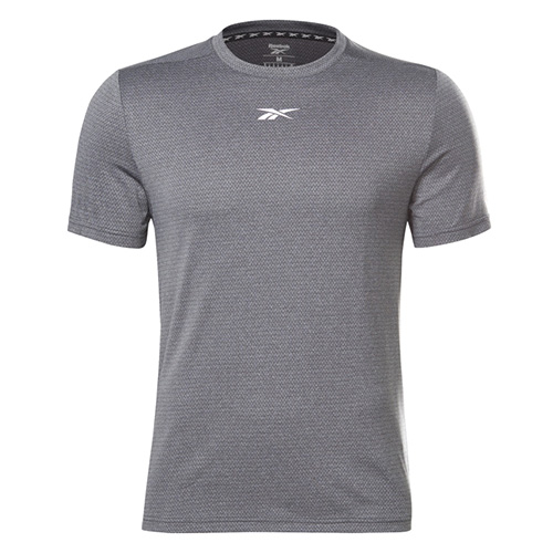 Pánské triko Reebok WOR MELANGE SS TEE | GJ0700 | S | šedá