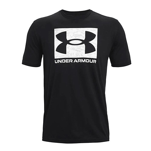 Under Armour UA ABC CAMO BOXED LOGO SS-BLK | 1361673-001 | LG