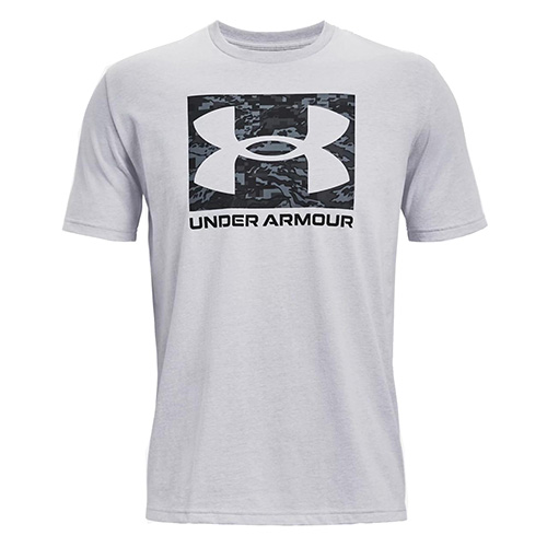 Under Armour UA ABC CAMO BOXED LOGO SS-GRY | 1361673-011 | LG