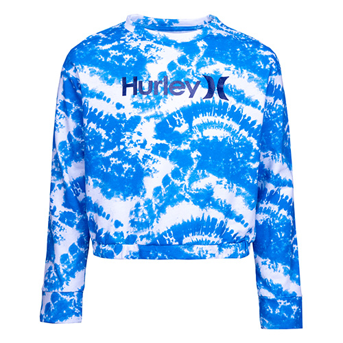 Dívčí mikina Hurley Tie Dye Crewneck | FLEECE TOPS | 485262 | B22 | M (128-140)