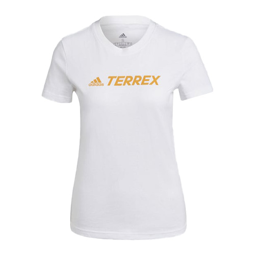 Adidas W Logo Tee | H29969 | WHITE/EQTORA | M