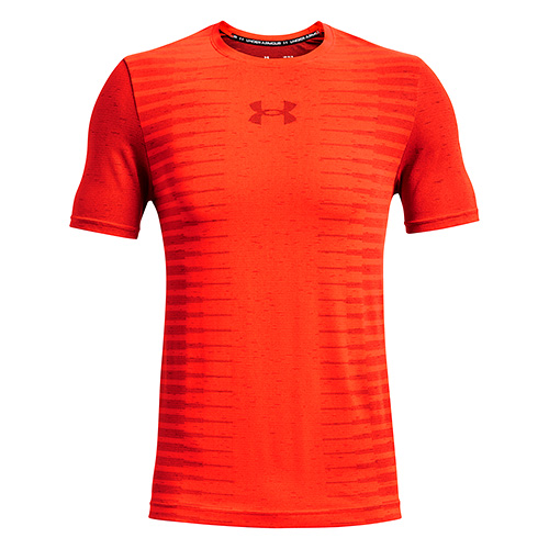 Under Armour UA Seamless Wordmark SS-ORG | 1366148-296 | LG