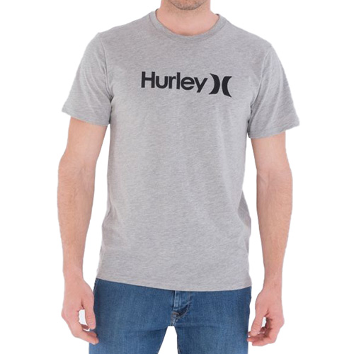 Pánské triko Hurley Core OAO Solid | HATS1020 | DK GREY HTR | L