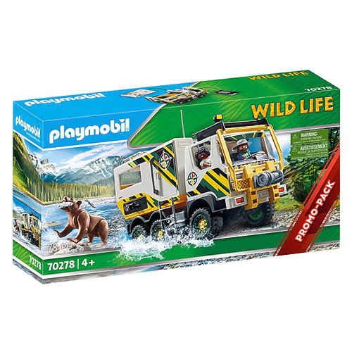Expediční truck Playmobil Dobrodružství v přírodě, 78 dílků