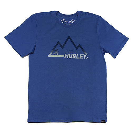 Pánské triko Hurley Explore Mountain | MTS0032700 | H4008 | M