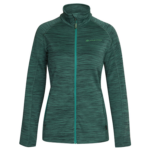 Dámská mikina Alpine Pro GAWANA | LSWX267579 | XL | Zelená