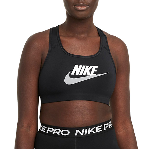 Dámská sportovní podprsenka Nike Dri-FIT Swoosh CB Futura | DM0579-010 | XS