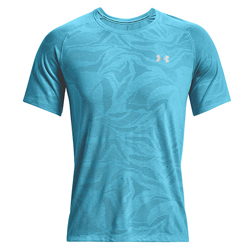 Pánské tričko Under Armour UA Streaker Jacquard Tee-BLU | 1369747-481 | XL