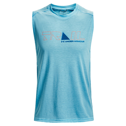 Under Armour UA Run Trail Tank -BLU | 1369754-481 | LG