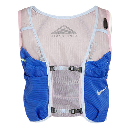 Dámská běžecká vesta Nike W TRAIL VEST 2.0 | PLUM FOG/HYPER ROYAL/PINK RISE/LIME GLOW