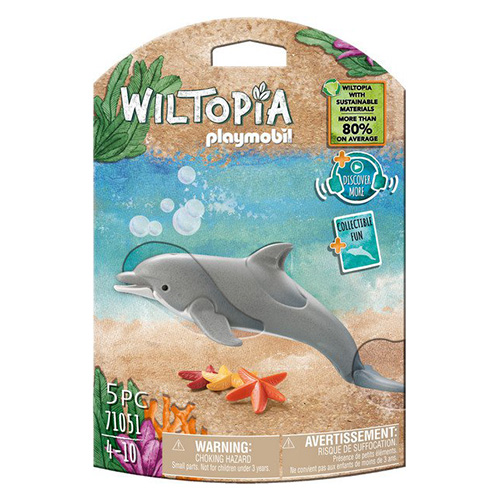 Delfín Playmobil Wiltopia, 5 dílků, 71051