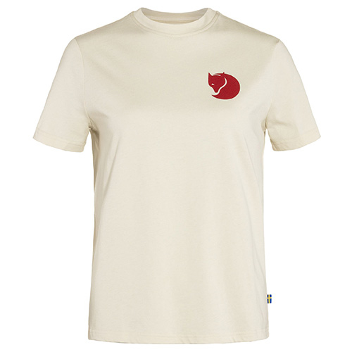 Fjällräven Fox Boxy Logo Tee W Chalk White | F113 | XS