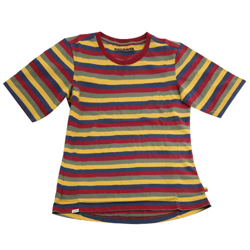 Fjällräven S/F Cotton Striped T-shirt W Flag Stripe | 908 | L