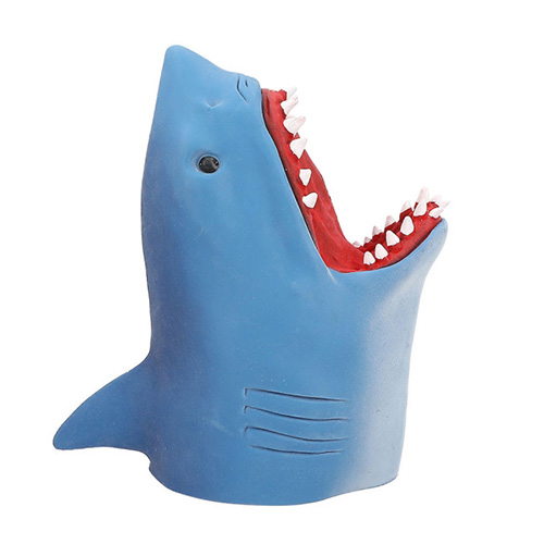 Underwater World ASST | Žraločí hlava na ruku Dino World Tmavě modrá