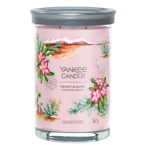 Svíčka ve skleněné dóze Yankee Candle Pouštní květiny, 567 g