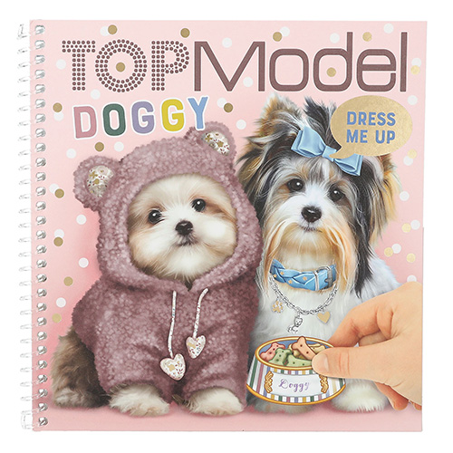 Blok se samolepkami Top Model Doggy, Dress Me Up