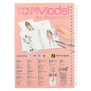 Sada-Kreativní omalovánky Top Model